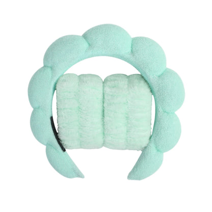 Face Wash Headband & Microfiber Wristbands for Skincare