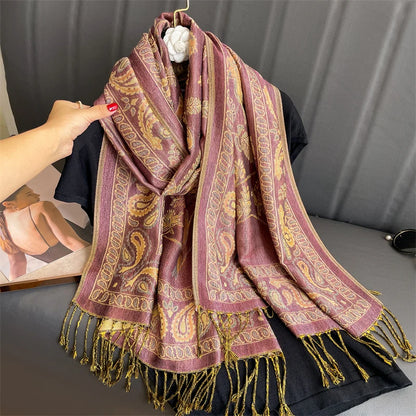 Women's Winter Scarf, Soft Pashmina Shawl Wrap