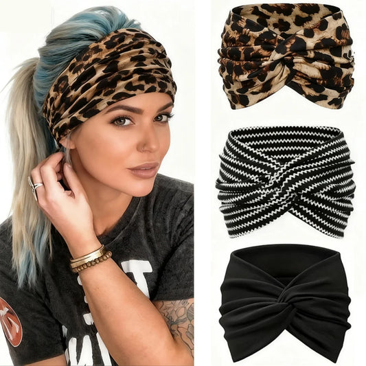 Sports Headband for Women, Elastic Yoga Running Hair Band