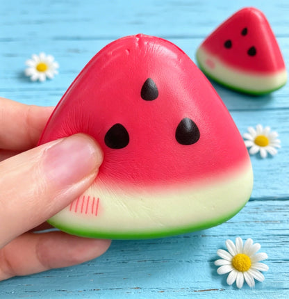 Watermelon Squishy Toy Slow Rising Squeeze Fidget Stress Reliever 1-5pcs