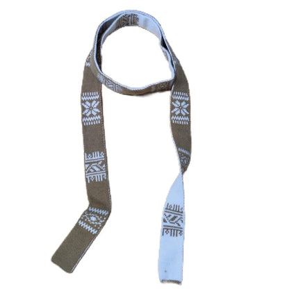 Women’s Winter Scarf – Plush Plaid Long Knit Warm Wrap