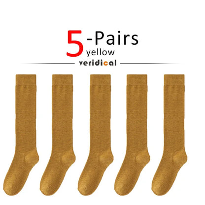 Women’s Thigh High Socks Cotton Warm Long Stockings