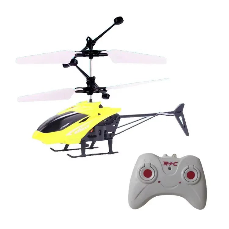 Mini RC Helicopter Rechargeable Remote Control Flying Toy