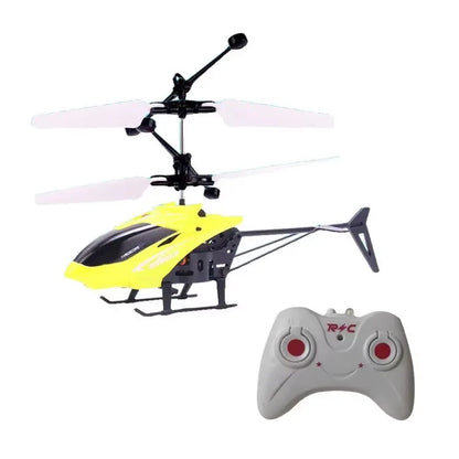Mini RC Helicopter Rechargeable Remote Control Flying Toy
