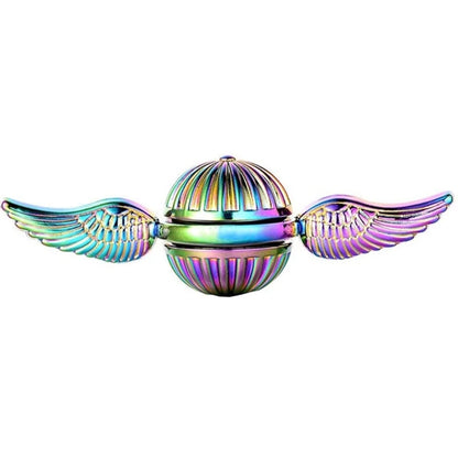 Metal Fidget Spinner Hand Spinner Antistress Toy with Angel Wing Design