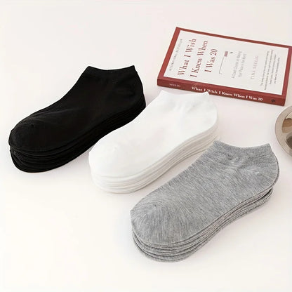 Men's Casual Socks Soft Breathable Low Cut Everyday Socks