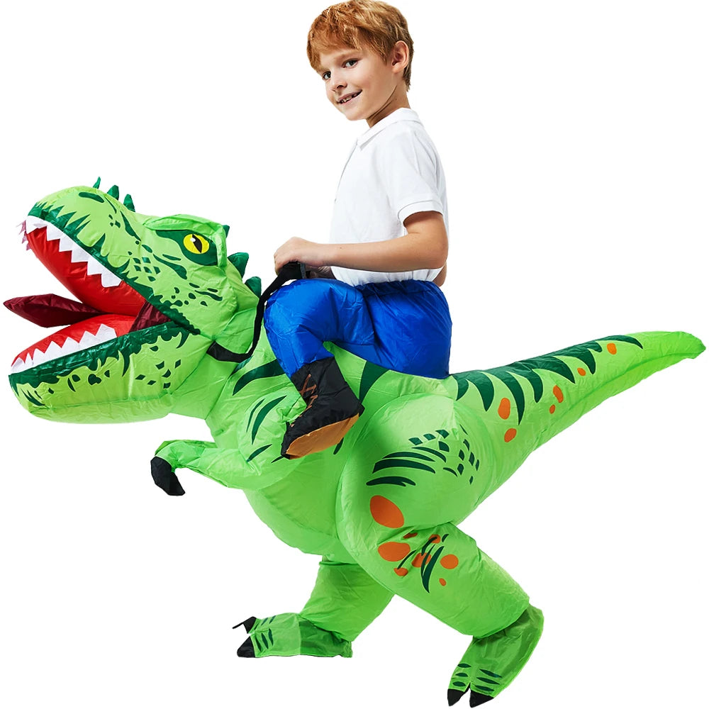 Kids Inflatable Dinosaur Costume – Halloween Party Dress-Up