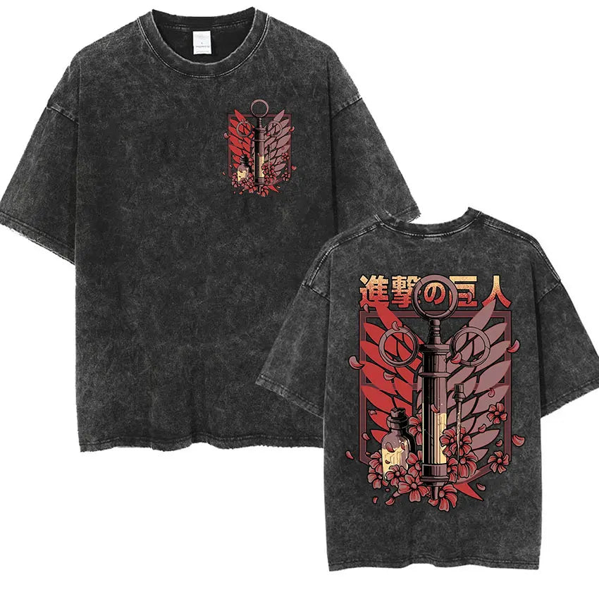 Men's Graphic T-Shirts Cotton Printed Short Sleeve Casual