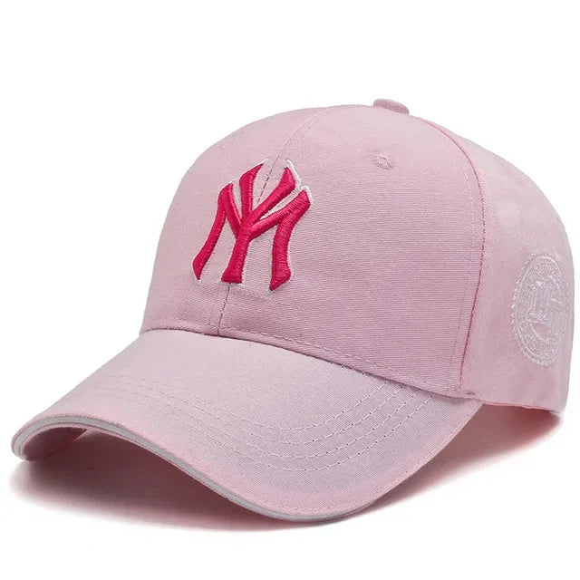 Unisex Baseball Cap with Letter Embroidery Adjustable Hat