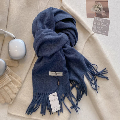 Women’s Winter Scarf – Warm Wool Blend Wrap for Cold Weather