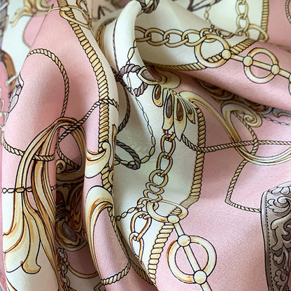 Women’s Square Scarf – 90cm Printed Shawl & Head Wrap
