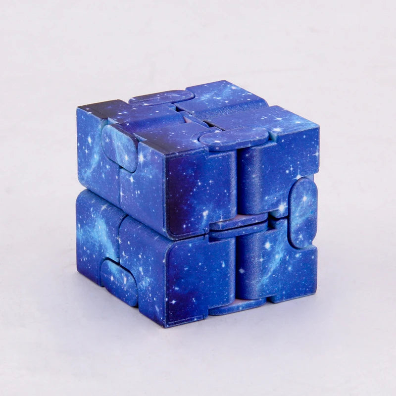 Infinity Cube Fidget Toy Starry Sky Handheld Puzzle for Adults