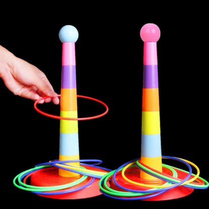 Ring Toss Game and Stacking Toy for Kids