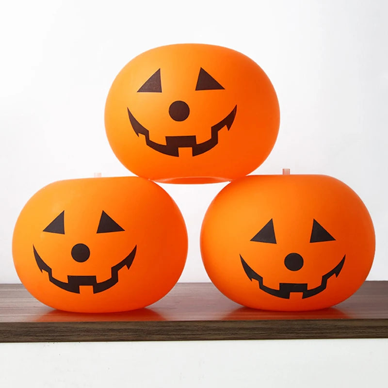 Halloween Pumpkin Balloons, Latex Party Decorations 5/10pcs