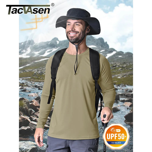 Men's UPF 50+ Shirt – Quick Dry Long Sleeve Sun Protection
