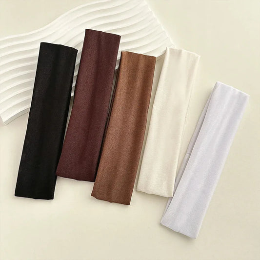 Women’s Headbands Cotton Stretch Hairband for Fitness & Everyday Wear