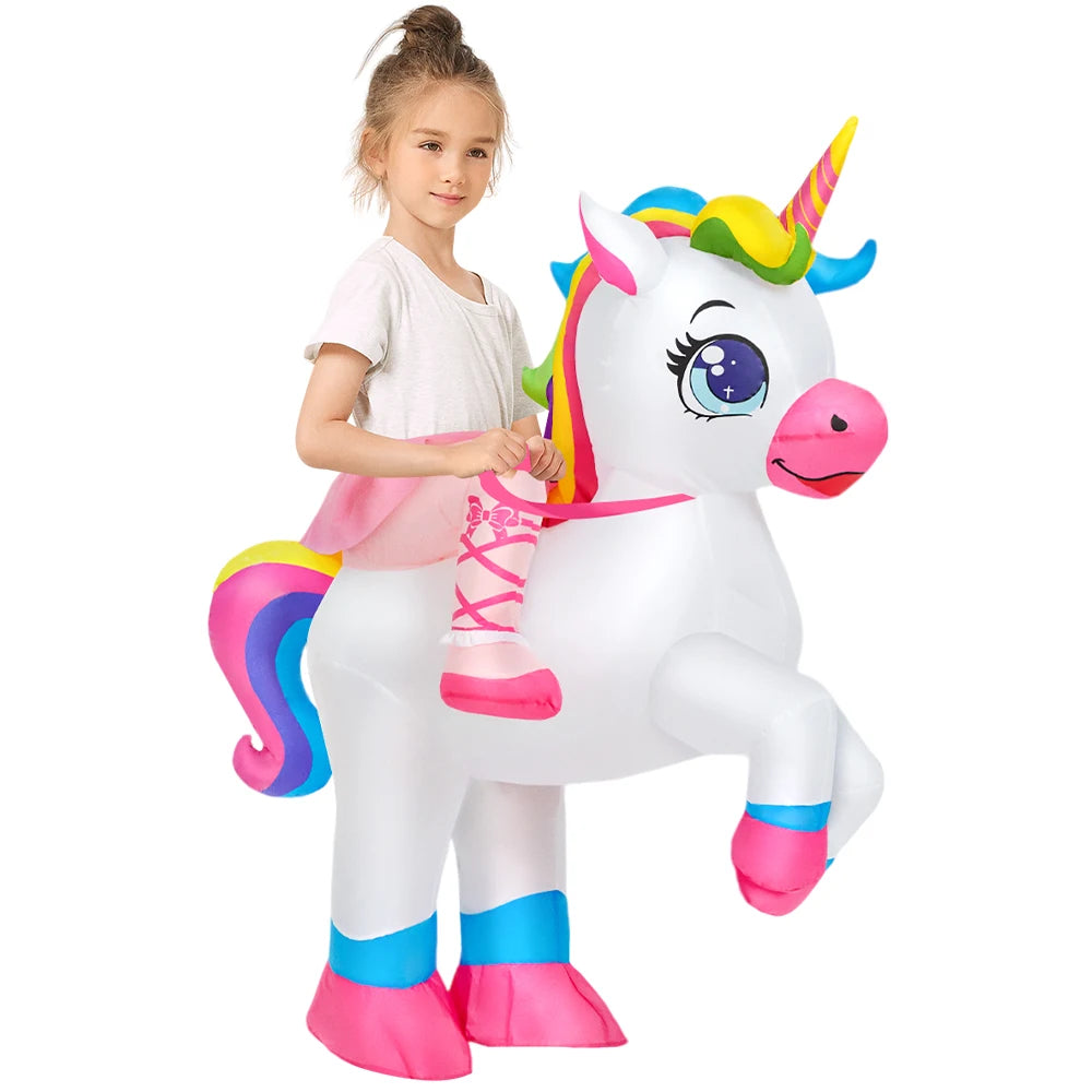Kids Inflatable Dinosaur Costume – Halloween Party Dress-Up