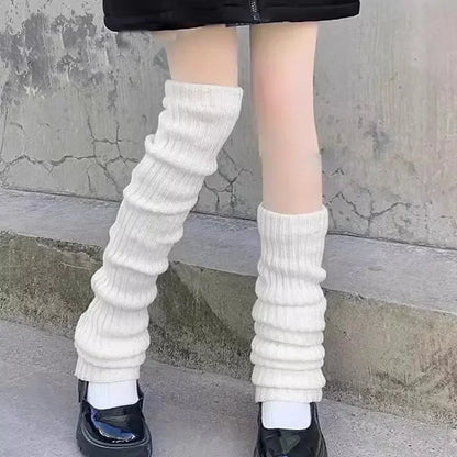 Leg Warmers – Long Knitted Winter Leg Covers for Women