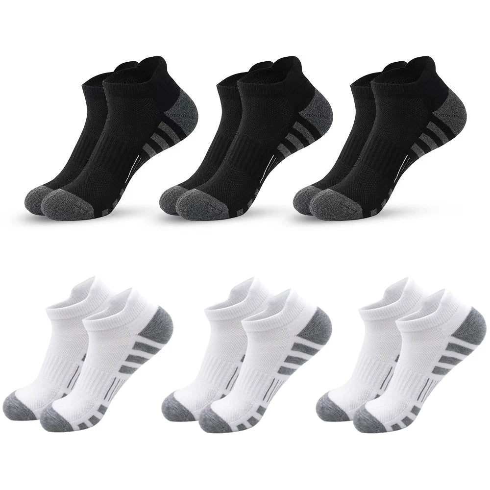 Athletic Ankle Socks – Cushioned Breathable Running Sports Socks