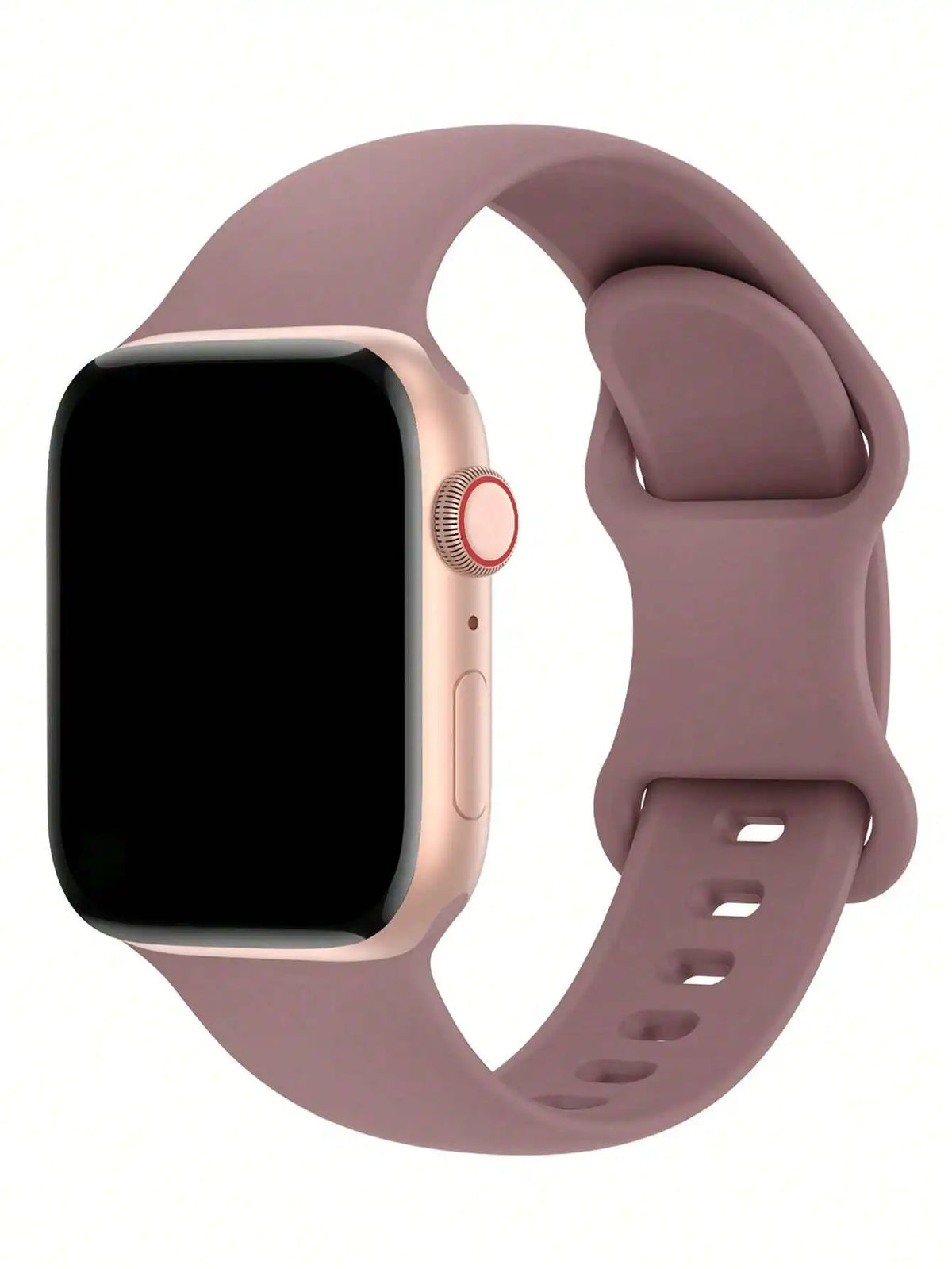 Silicone Watch Band Waterproof Sports Strap for 38mm–49mm Watches