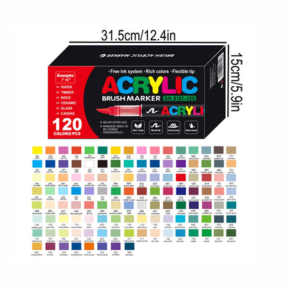Acrylic Paint Markers Set – 12 to 240 Colors for Art & DIY