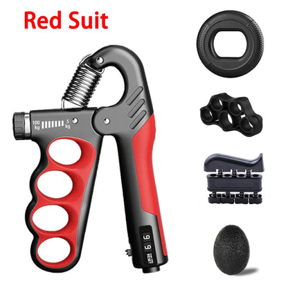 Grip Strength Trainer Adjustable Hand Grip Strengthener 5–100kg