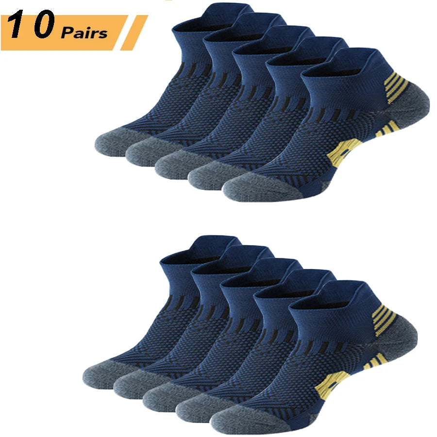 Running Sports Socks Quick Drying Athletic Training 3-Pair