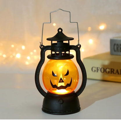 Halloween Pumpkin Lantern LED Hanging Light for Party Decor