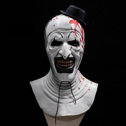 Clown Cosplay Costume – Adult Halloween Jumpsuit with Mask Options