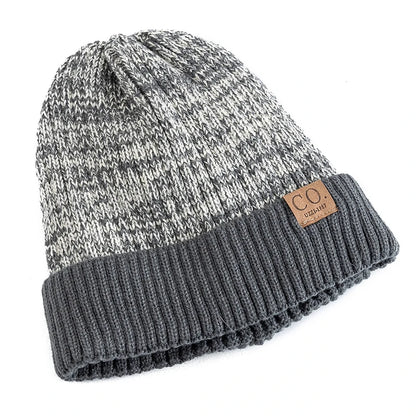Winter Beanie – Unisex Warm Fur-Lined Knitted Hat