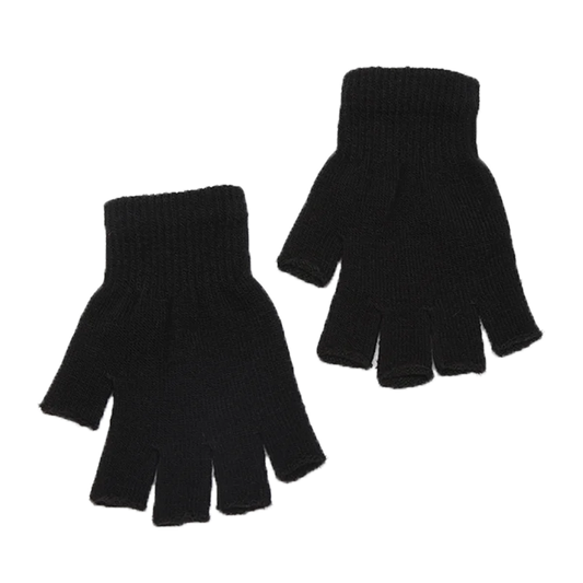 Fingerless Gloves Short Knit Wrist Warm Winter Gloves