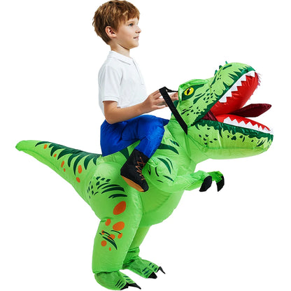 Kids Inflatable Dinosaur Costume – Halloween Party Dress-Up