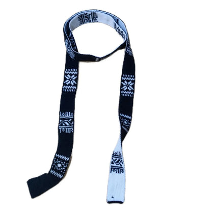 Women’s Winter Scarf – Plush Plaid Long Knit Warm Wrap