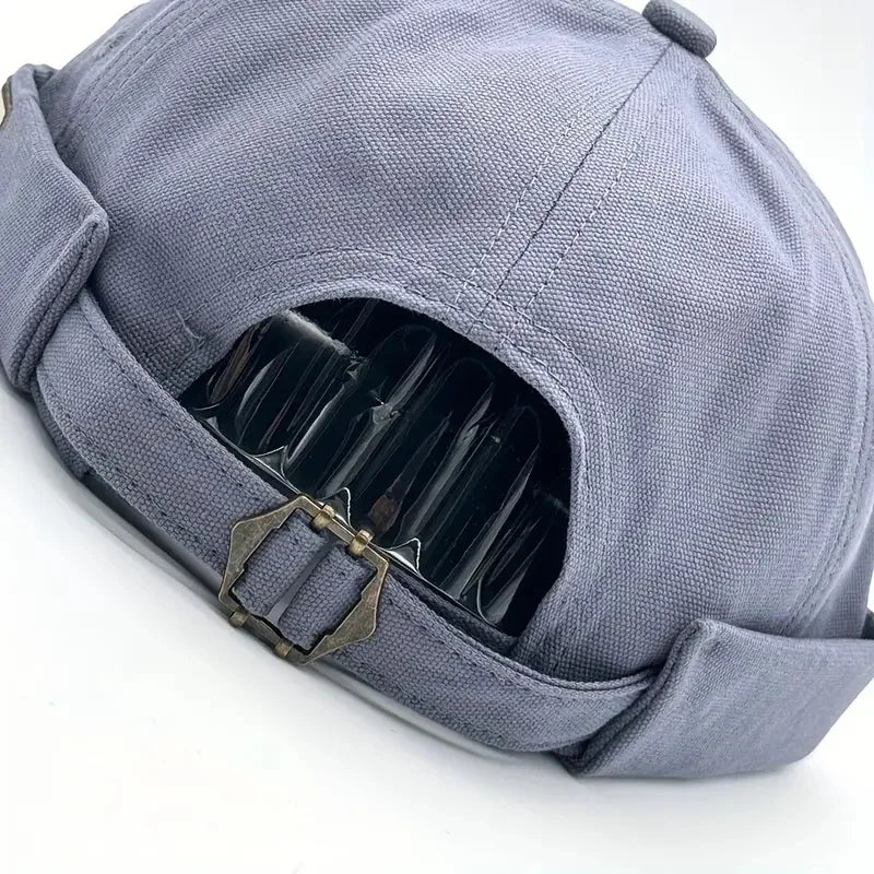 Unisex Docker Cap Cotton Brimless Foldable Skull Cap