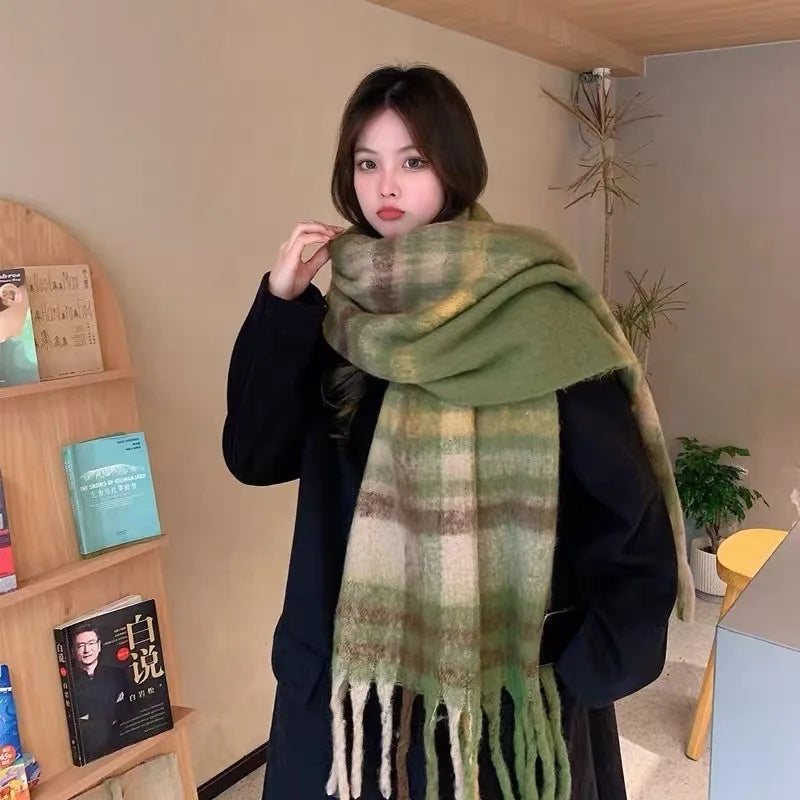 Women's Winter Scarf – Thick Warm Ring Shawl Wrap