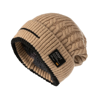 Winter Beanie Knit Hat for Men and Women Casual Outdoor Cap