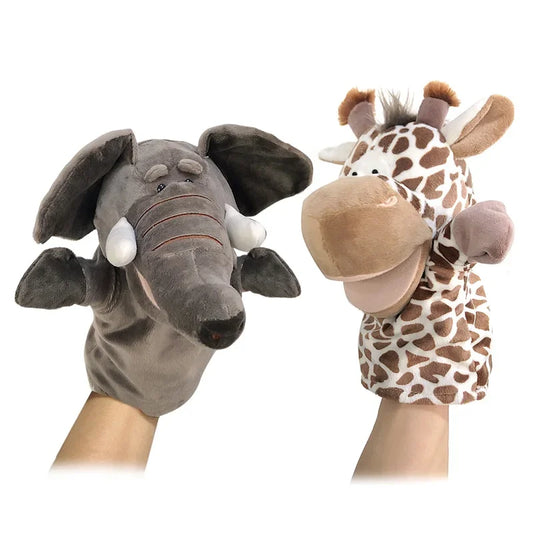 Animal Finger Puppet, Soft Plush Storytelling Toy for Kids