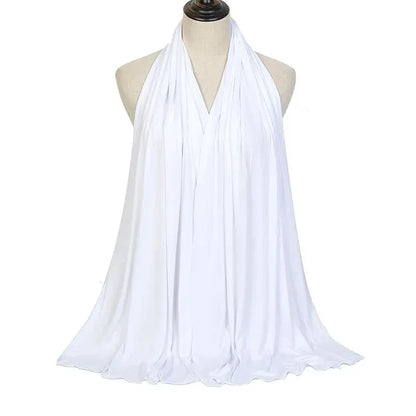 Cotton Hijab Scarf Soft Jersey Muslim Head Wrap for Women
