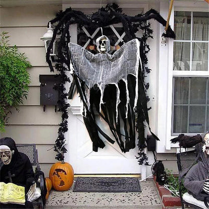Halloween Hanging Skull Decoration, 50×90cm Horror Prop