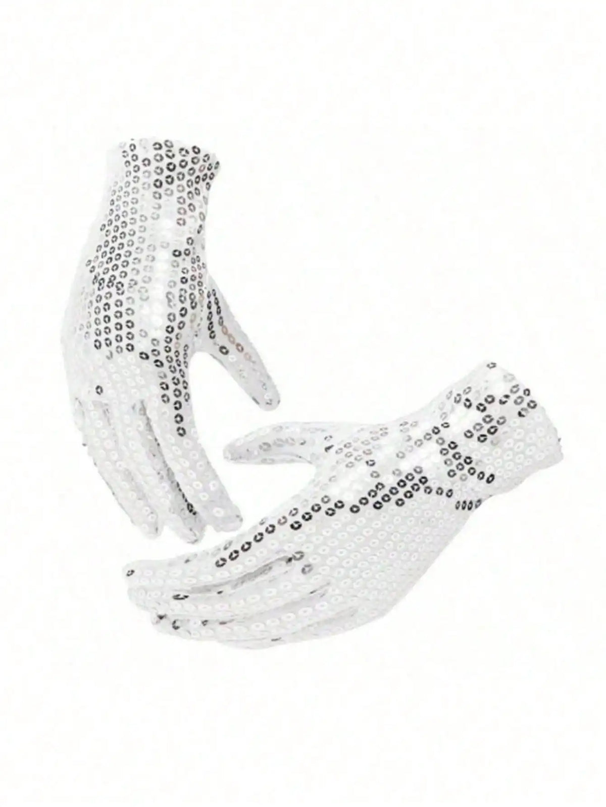 Sequin Fedora Costume Set – Hat, Rhinestone Gloves & Sunglasses