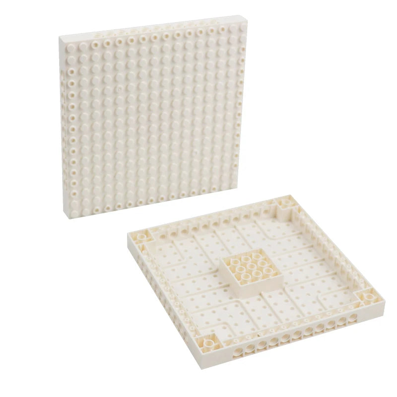 16x16 Building Block Base Plate Double-Sided DIY Construction