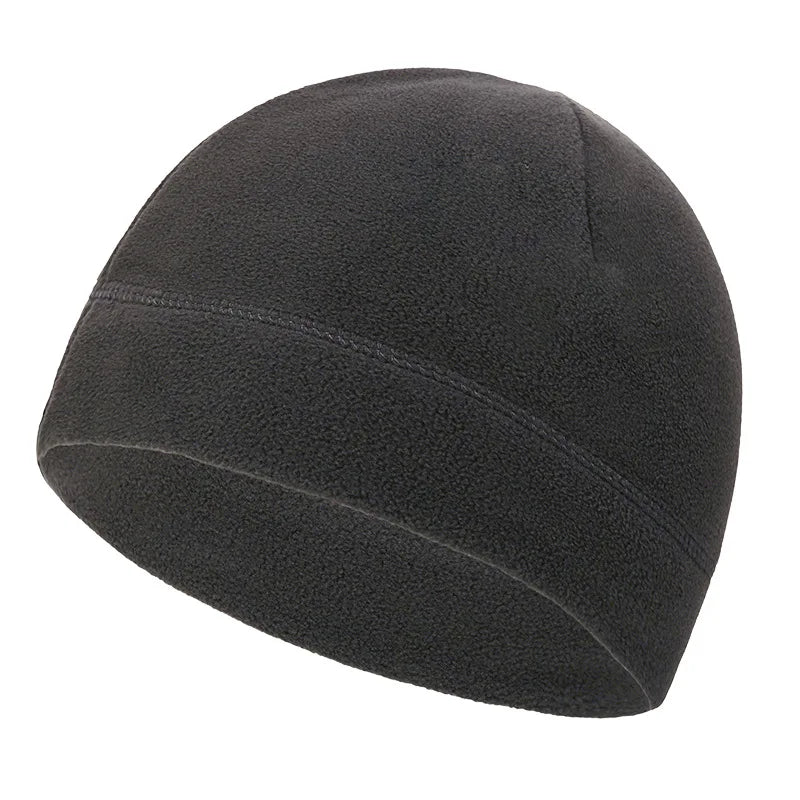 Winter Cycling Beanie Fleece Thermal Helmet Liner Hat