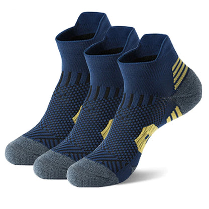 Running Sports Socks Quick Drying Athletic Training 3-Pair