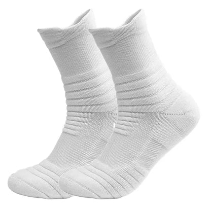 Men's Crew Socks Breathable Cotton Sports Socks 5/10 Pairs