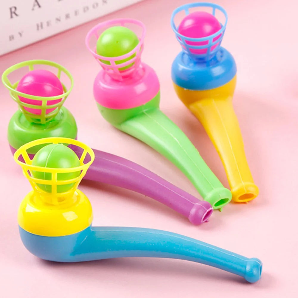 3PCS Blowing Ball Toy Set for Balance Training and Interactive Play