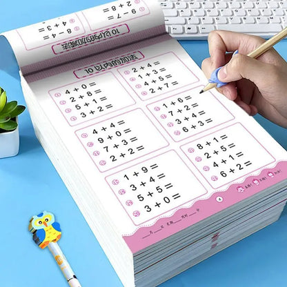 Math Workbook for Kids Addition & Subtraction Practice