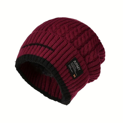 Winter Beanie Knit Hat for Men and Women Casual Outdoor Cap
