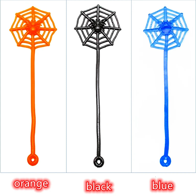 Sticky Spider Toy 15 Pack Halloween Party Favors for Kids