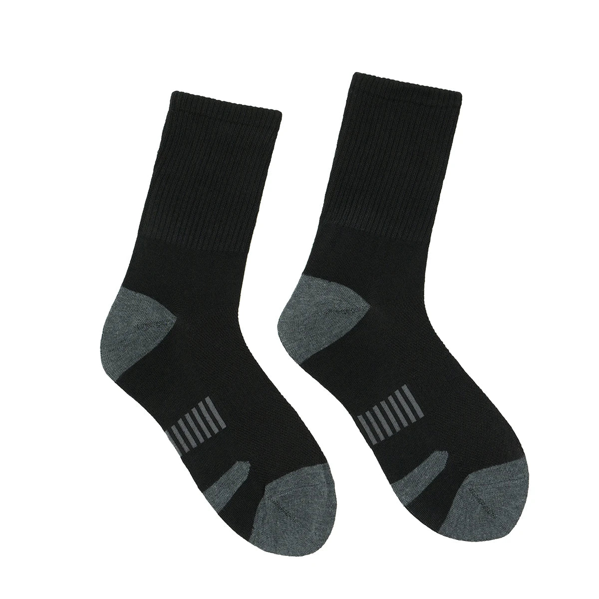 Men's Running Socks, 5 Pairs Breathable Sports Crew Socks