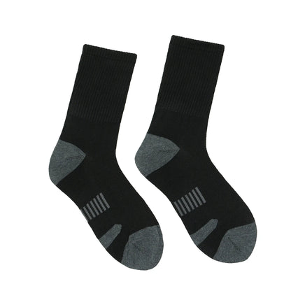 Men's Running Socks, 5 Pairs Breathable Sports Crew Socks